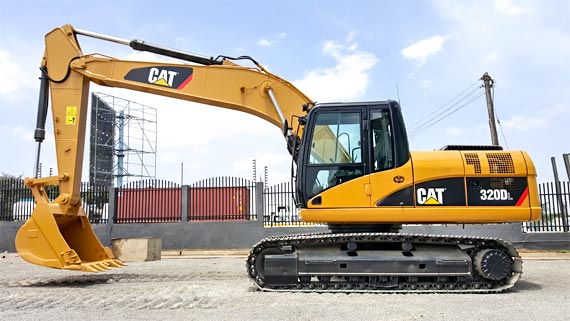 BЭкскаватор гусеничный Caterpillar 320DL