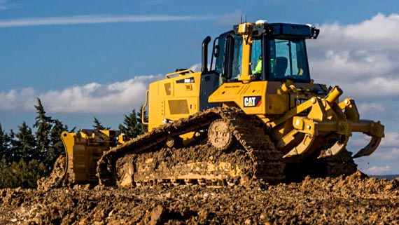 BБульдозер CAT D6N